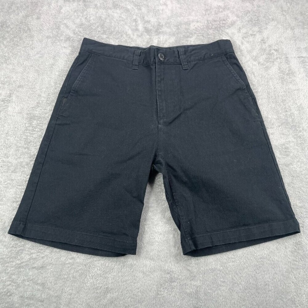 Nike SB Chino Shorts Mens Size 30 Black Slim Fit Skater Skateboarding Preppy BMX